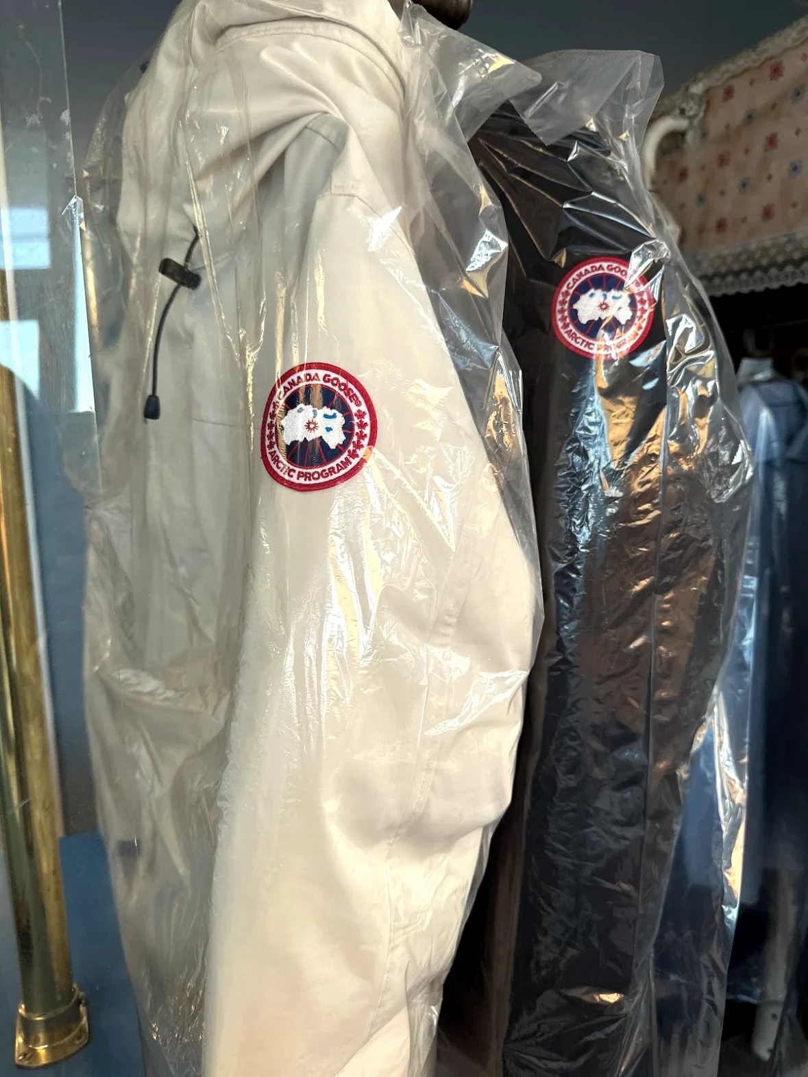 Designer outerwear at Royal Oak Drycleaners